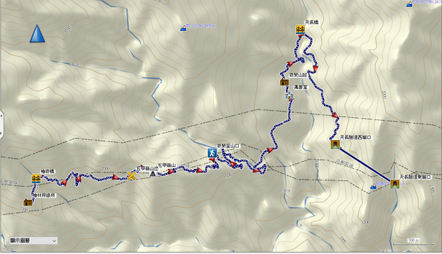 檜林保線所、奇萊登山口、天長隧道圖片.png - 能高越嶺道全段縱走二日行（第二天）20200331